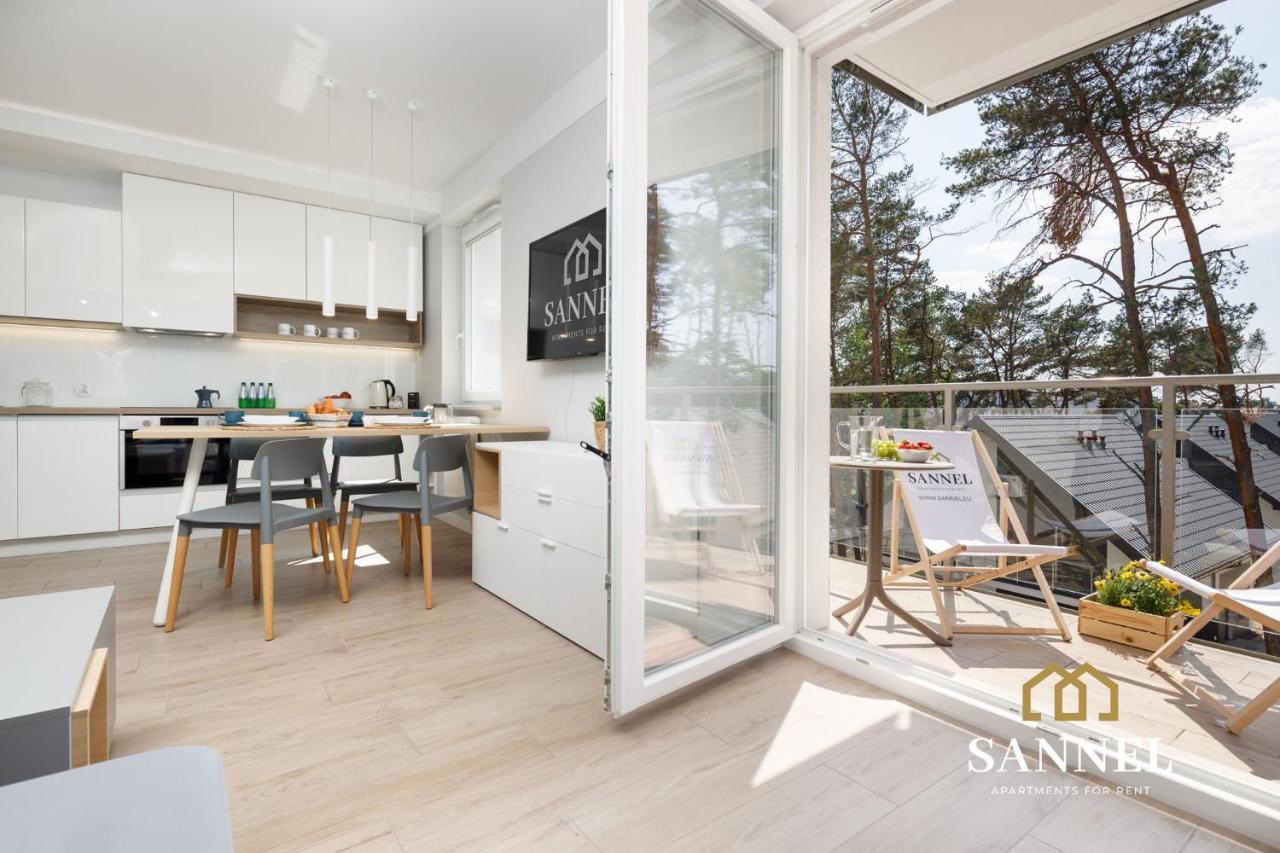 Apartament Sea Tide- Lesne Tarasy Dziwnowek-Sannel Apartments For Rent Buitenkant foto